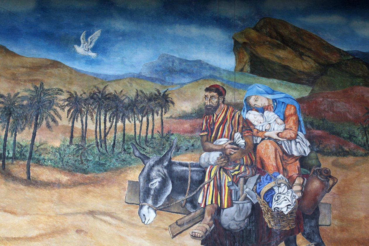 Pintura em uma igreja Sacromonte Varese Italie de Unbekannt