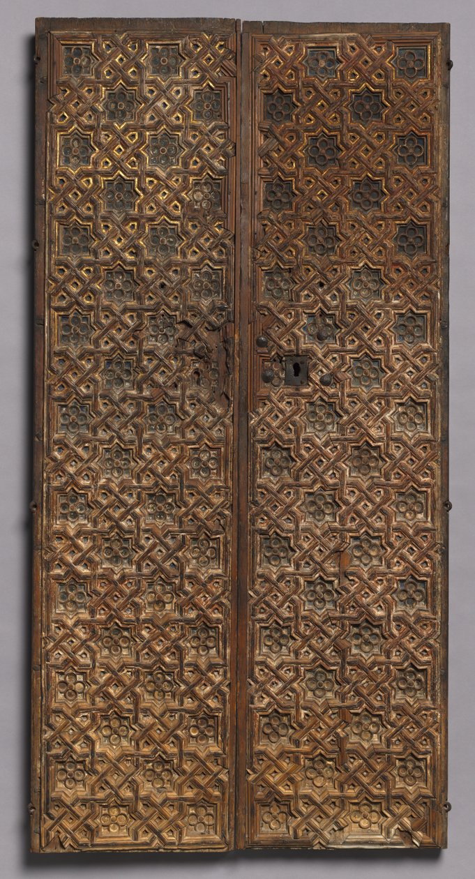 Par de portas, início dos anos 1400. de Unbekannt