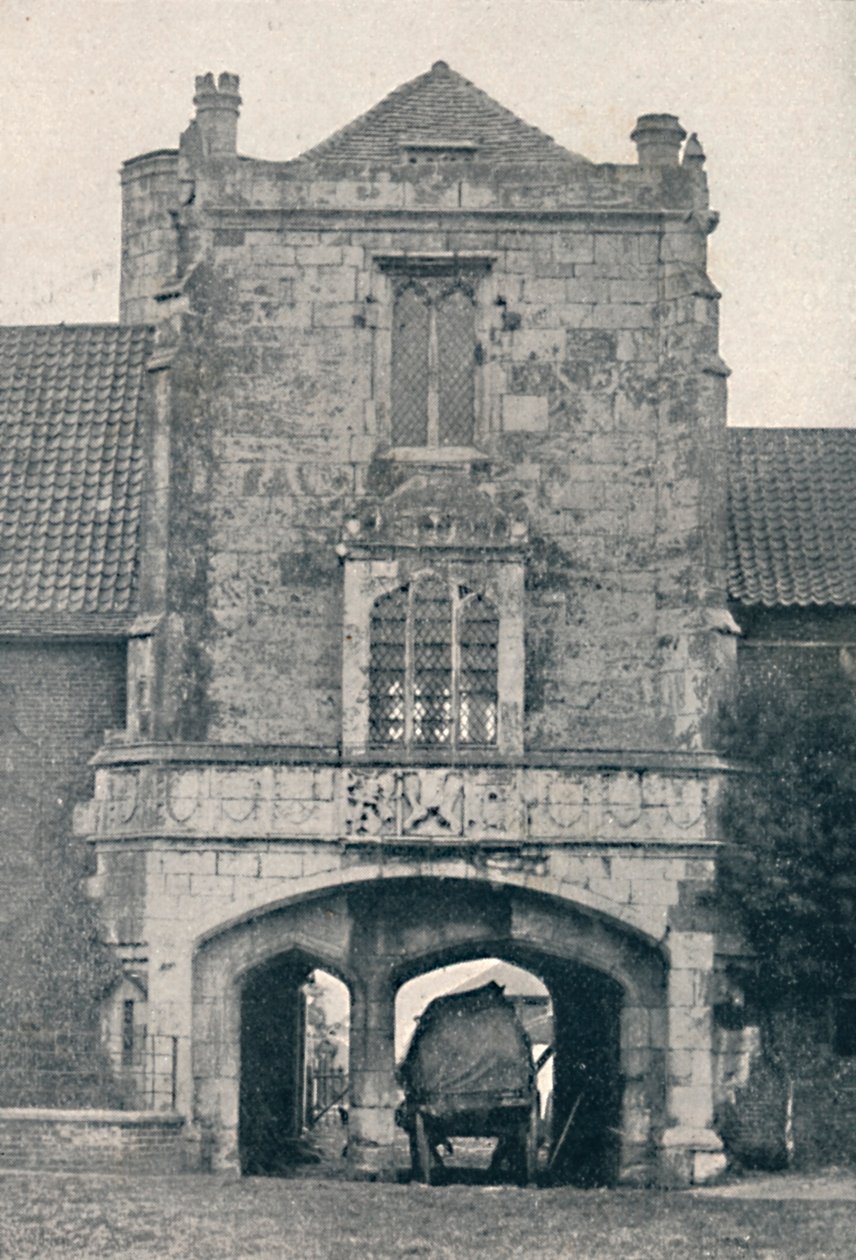 Palace Gateway, Cawood, perto de York, 1903 de Unbekannt