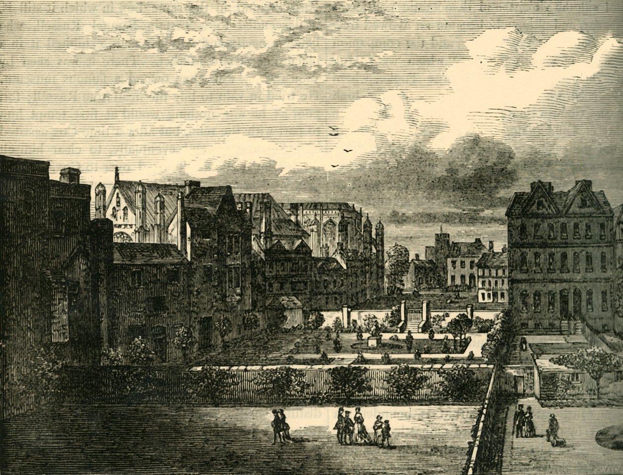 Pátio do Palácio, do Sul, 1881. de Unbekannt