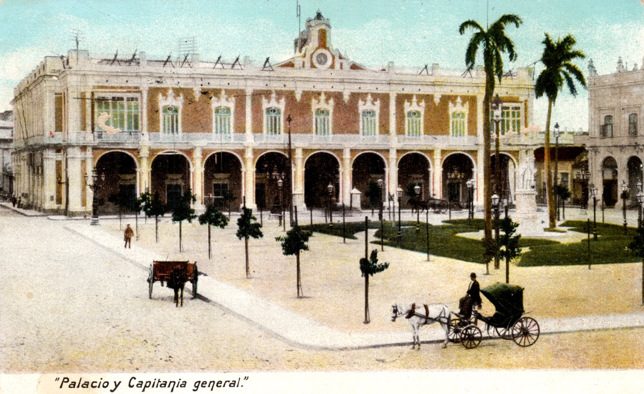 Palácio e Capitania Geral, Cuba, 1907 de Unbekannt