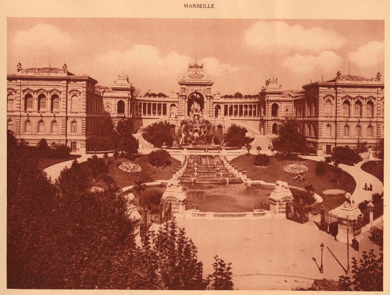 Palais Longchamp, Marselha, 1930. de Unbekannt