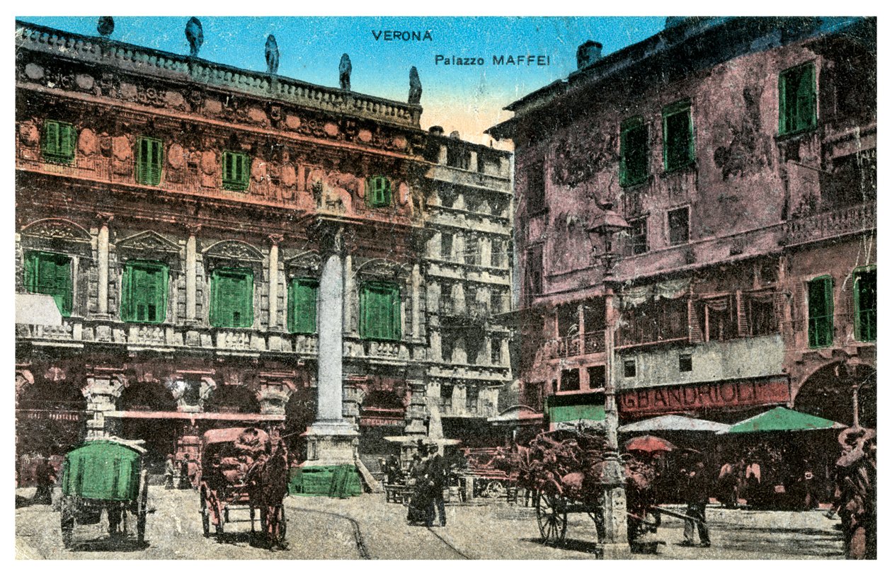 Palazzo Maffei, Verona, Itália, final do século XIX ou início do século XX de Unbekannt