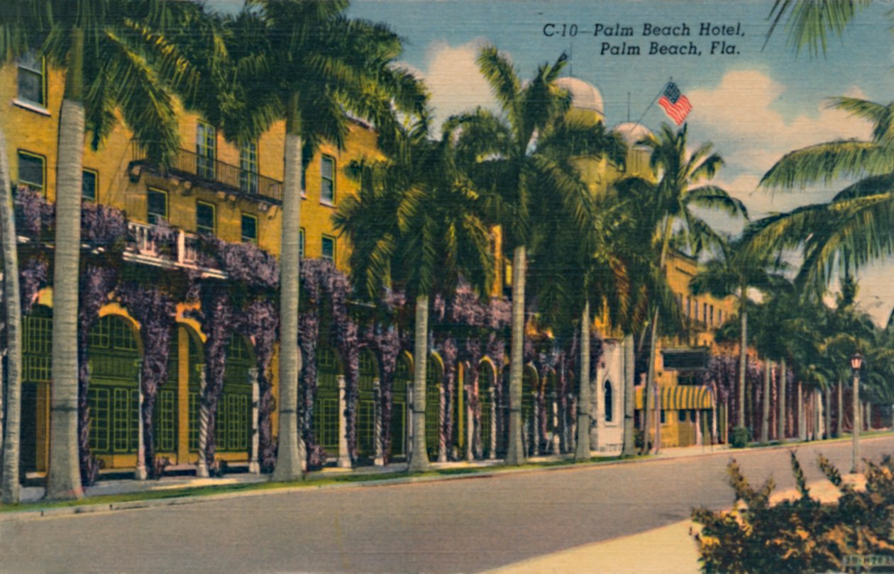 Palm Beach Hotel, Palm Beach, Flórida, c1940s de Unbekannt