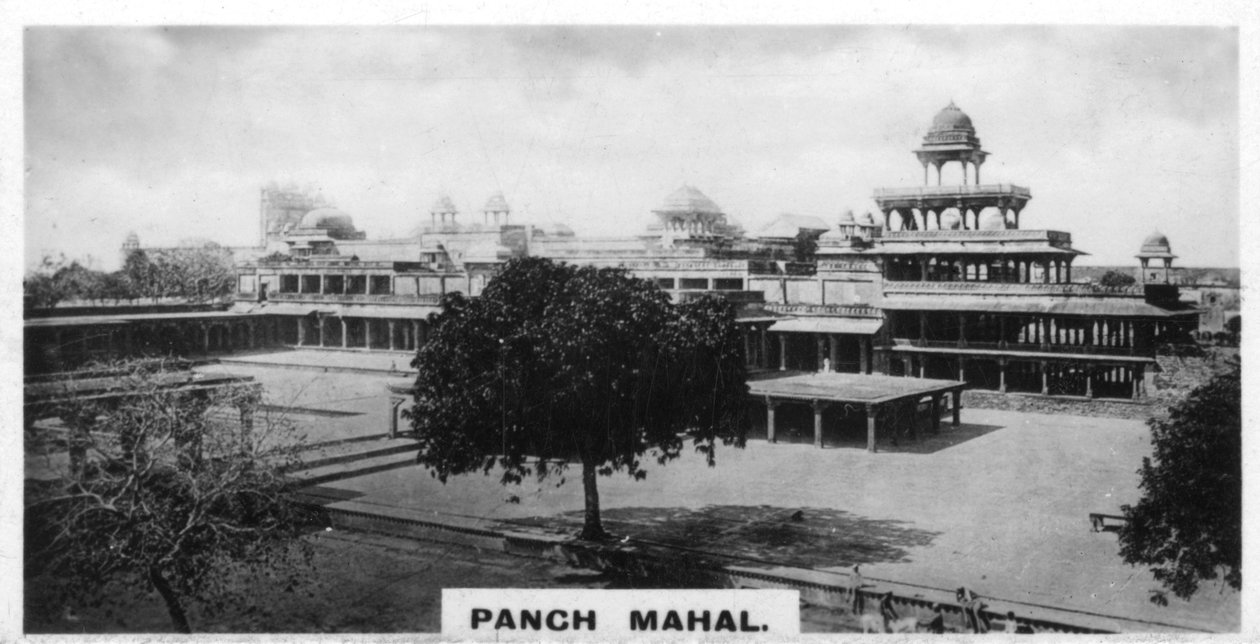 Panch Mahal, Fatehpur Sikri, Agra, Índia, c1925 de Unbekannt