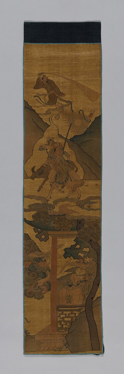 Tecido para móveis de painel, China, dinastia Qing1644-1911, 18001900. de Unbekannt