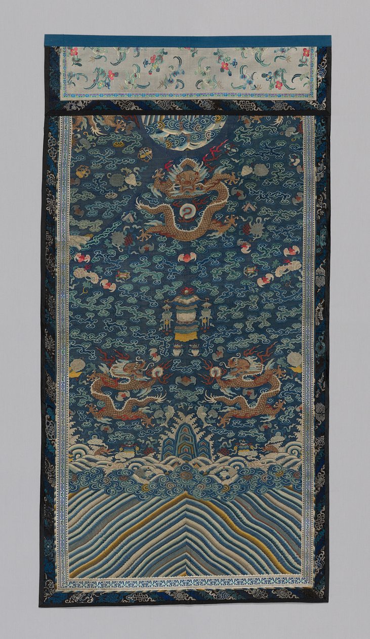 Tecido para móveis de painel, China, dinastia Qing 1644-1911, 18751900. de Unbekannt