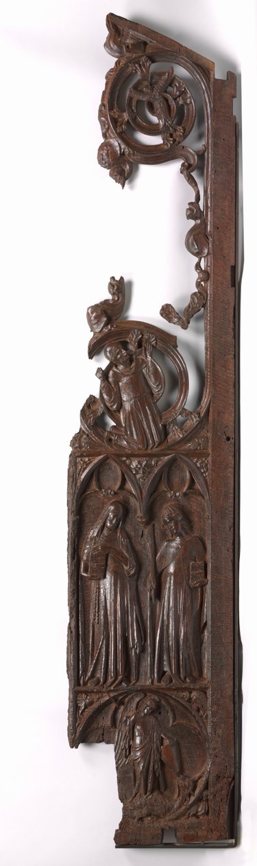 Painel de uma barraca de coro, c. 1330-1340. de Unbekannt