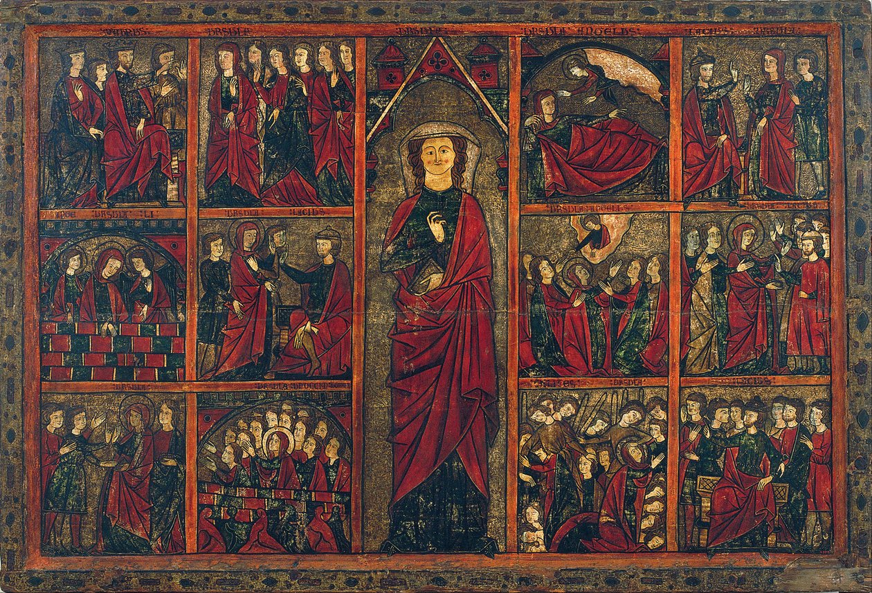 Painel de Santa Úrsula de Unbekannt