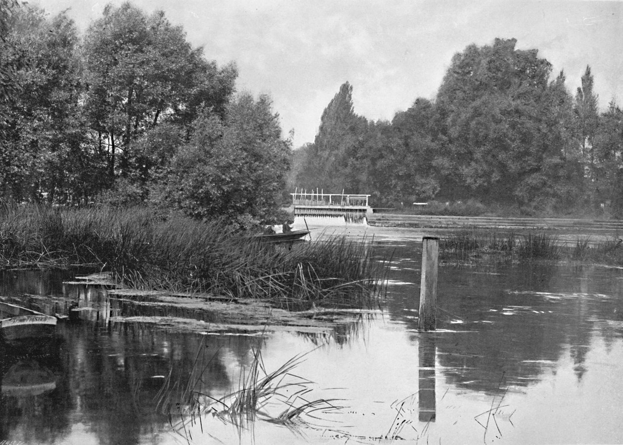 Açude de Pangbourne, c1896 de Unbekannt