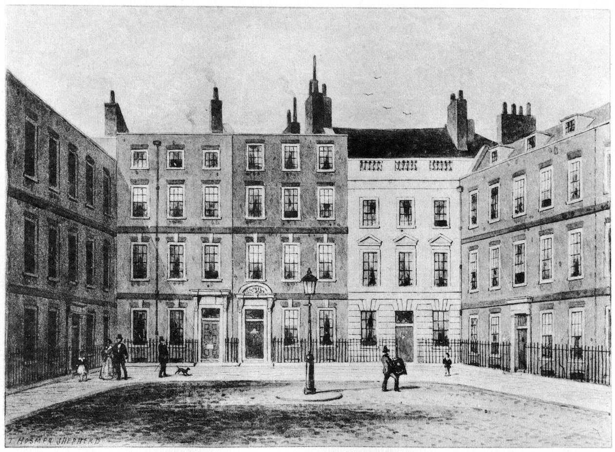 Praça Panton, Londres, século XIX 1907 de Unbekannt