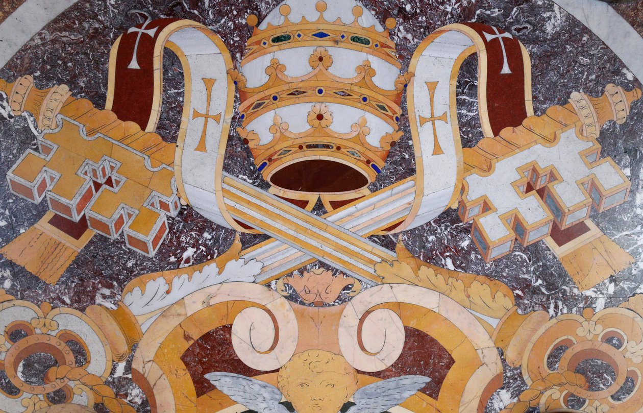 Brasões papais - Museu do Vaticano - Roma, Itália de Unbekannt
