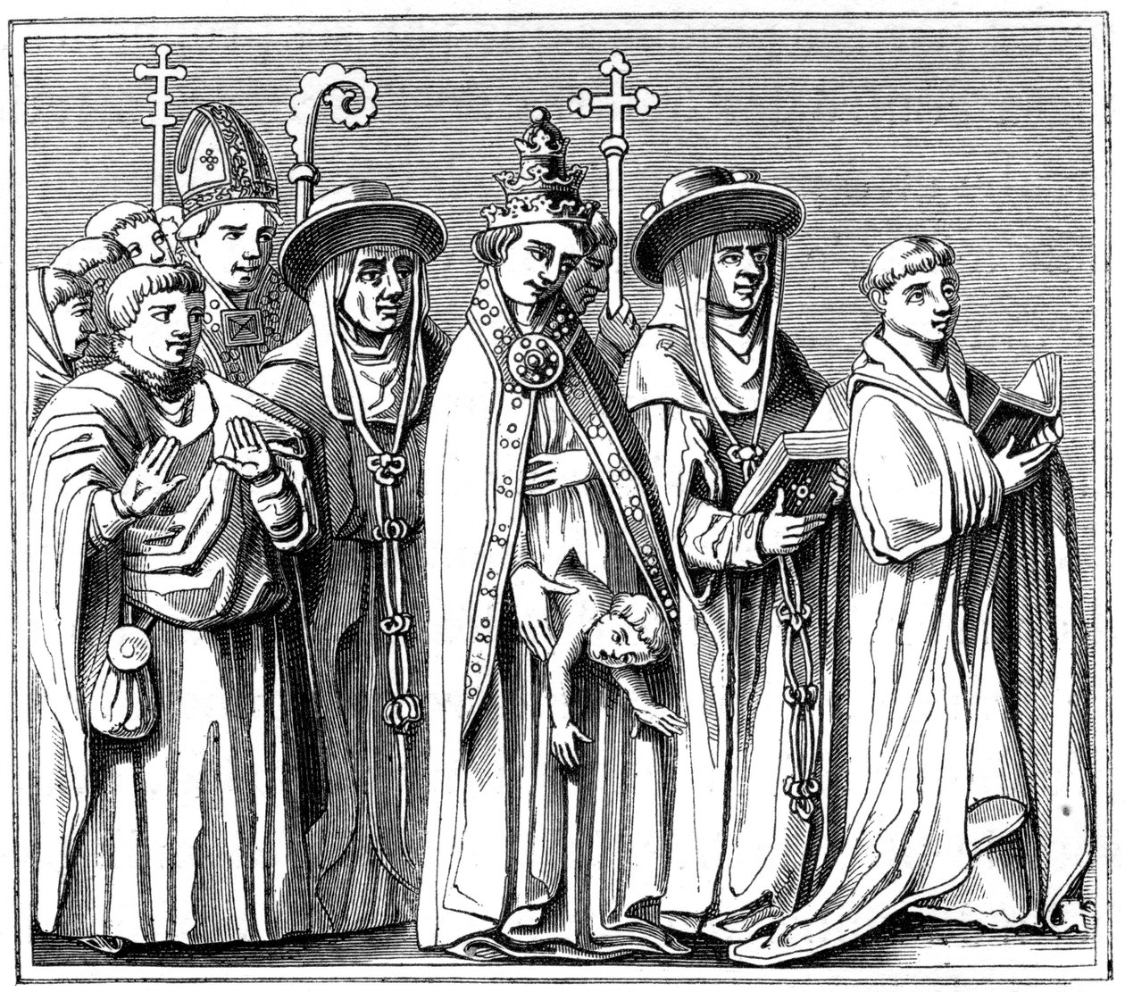 Papesse Jeanne, século XV 1849 de Unbekannt
