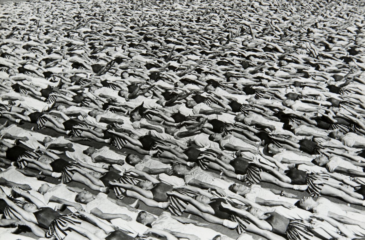 Desfile dos Jovens Comunistas, Moscou, URSS, década de 1930 de Unbekannt