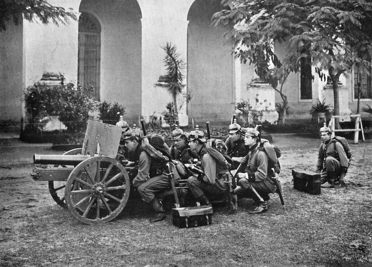 Artilharia paraguaia, Paraguai, 1911 de Unbekannt