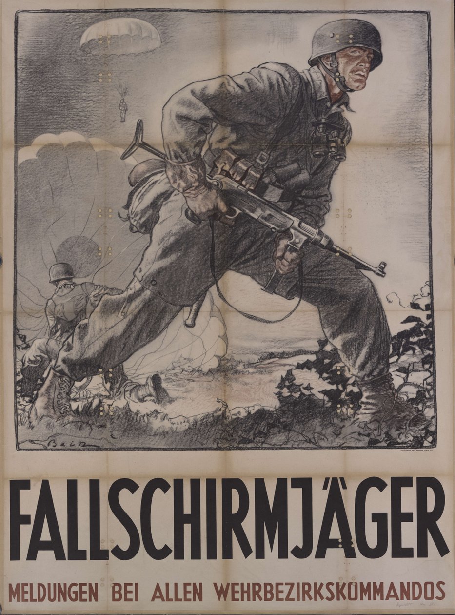 Pára-quedista , 1942. de Unbekannt