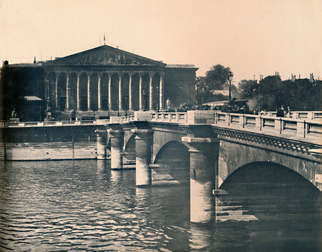 Paris. - A Câmara dos Deputados. - LL, c1910. de Unbekannt