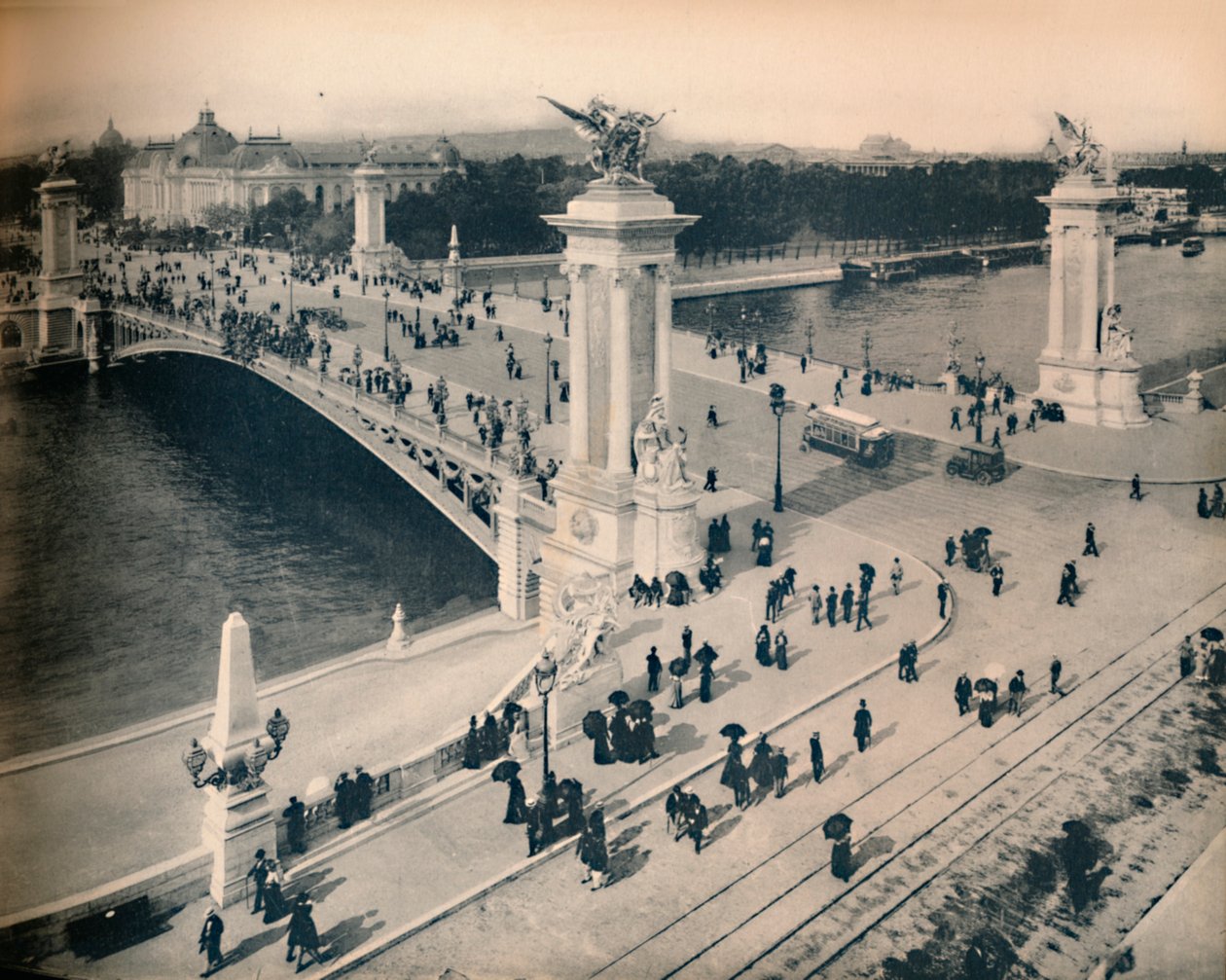 Paris. - A ponte Alexander III. - LL, c1910. de Unbekannt
