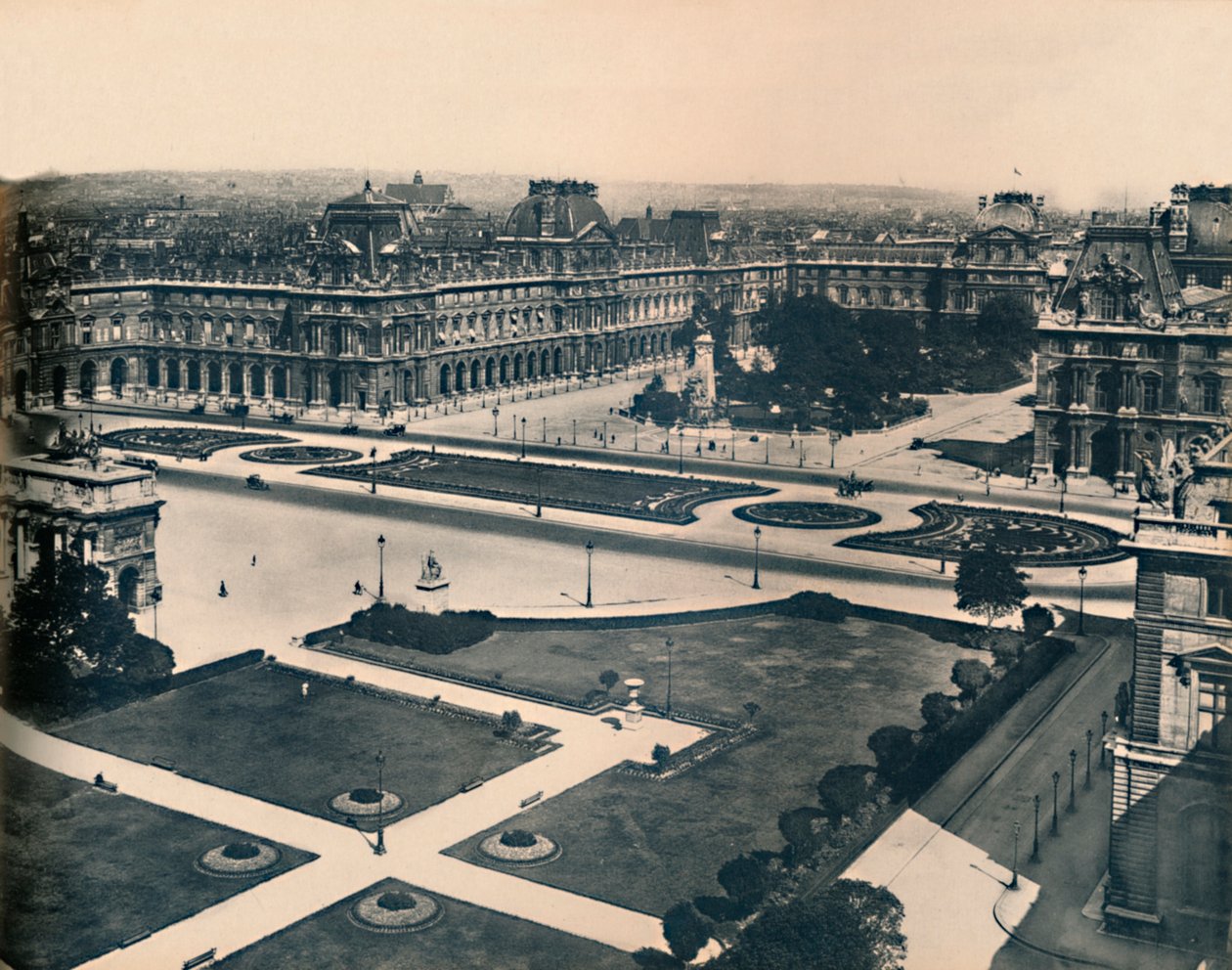 Paris. - As Tulherias. - LL, c1910. de Unbekannt