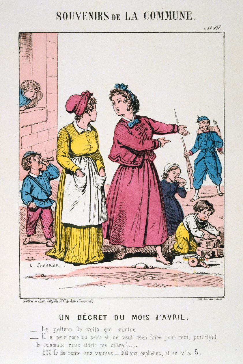 Paris Commune, 1871. de Unbekannt
