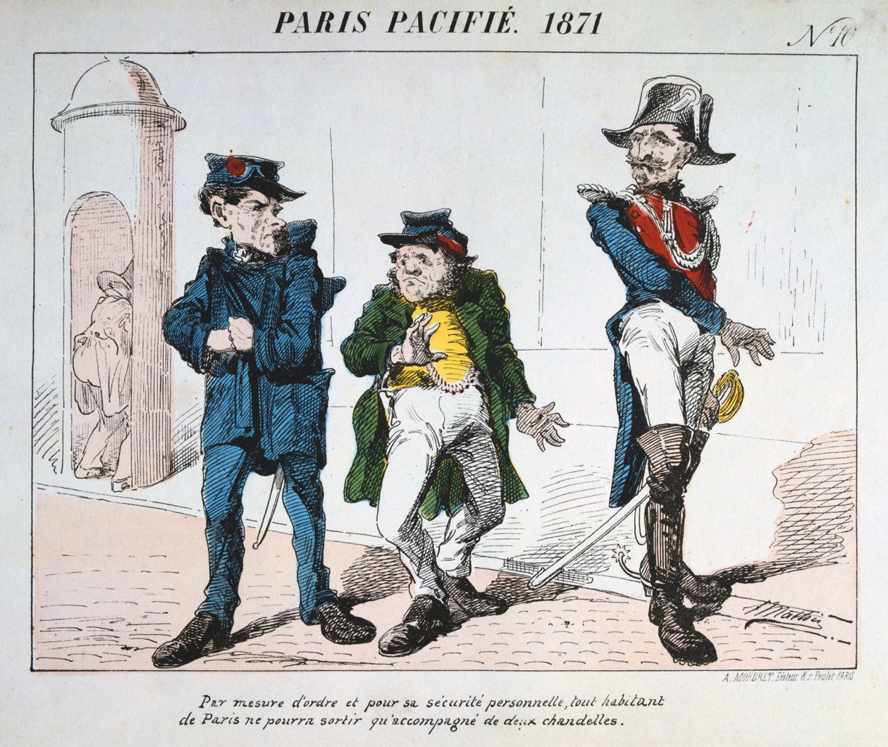 Paris Pacifica, 1871. de Unbekannt