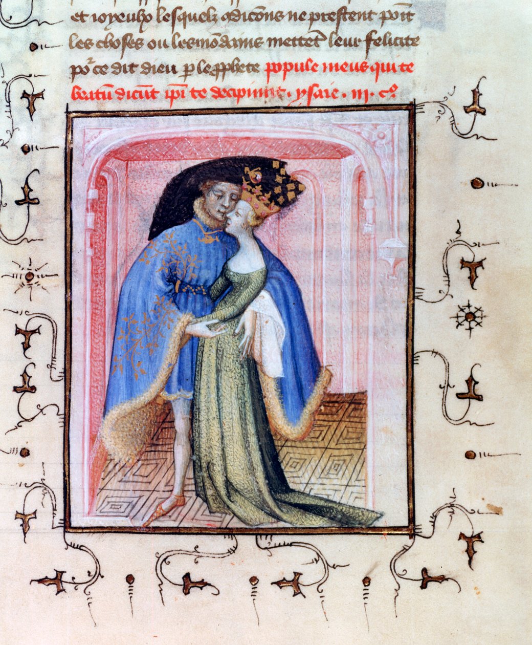Paris e Helen, c1406 de Unbekannt