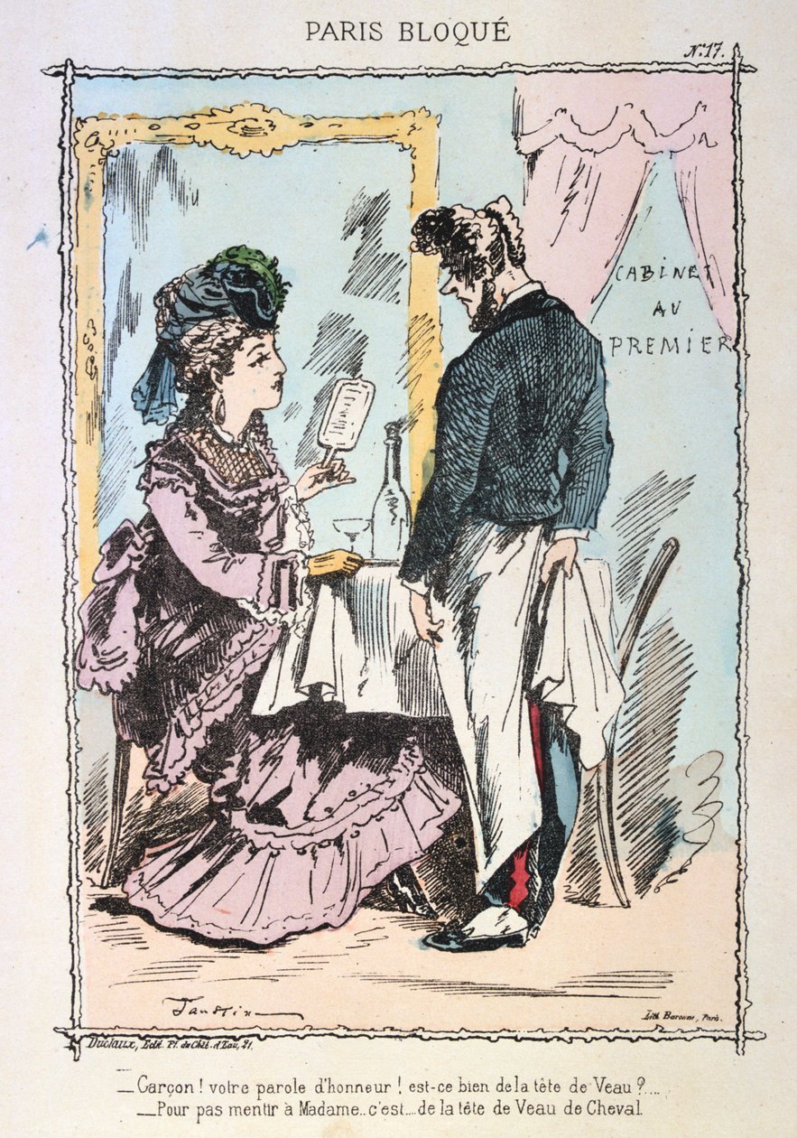 Paris sitiada, 1870-1871. de Unbekannt
