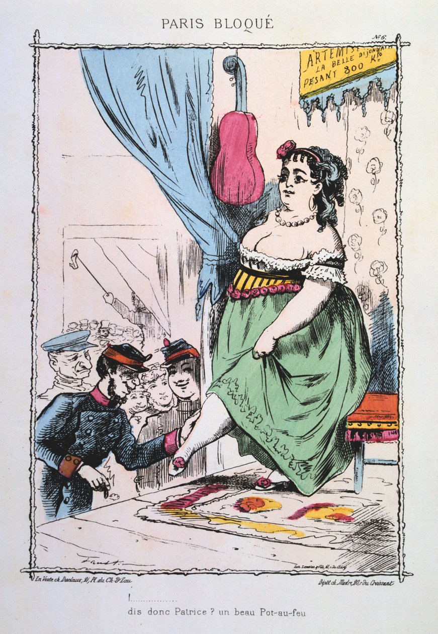 Paris sitiada, 1870-1871 de Unbekannt