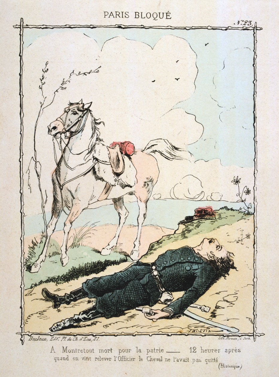 Paris sitiada, 1870-1871. de Unbekannt