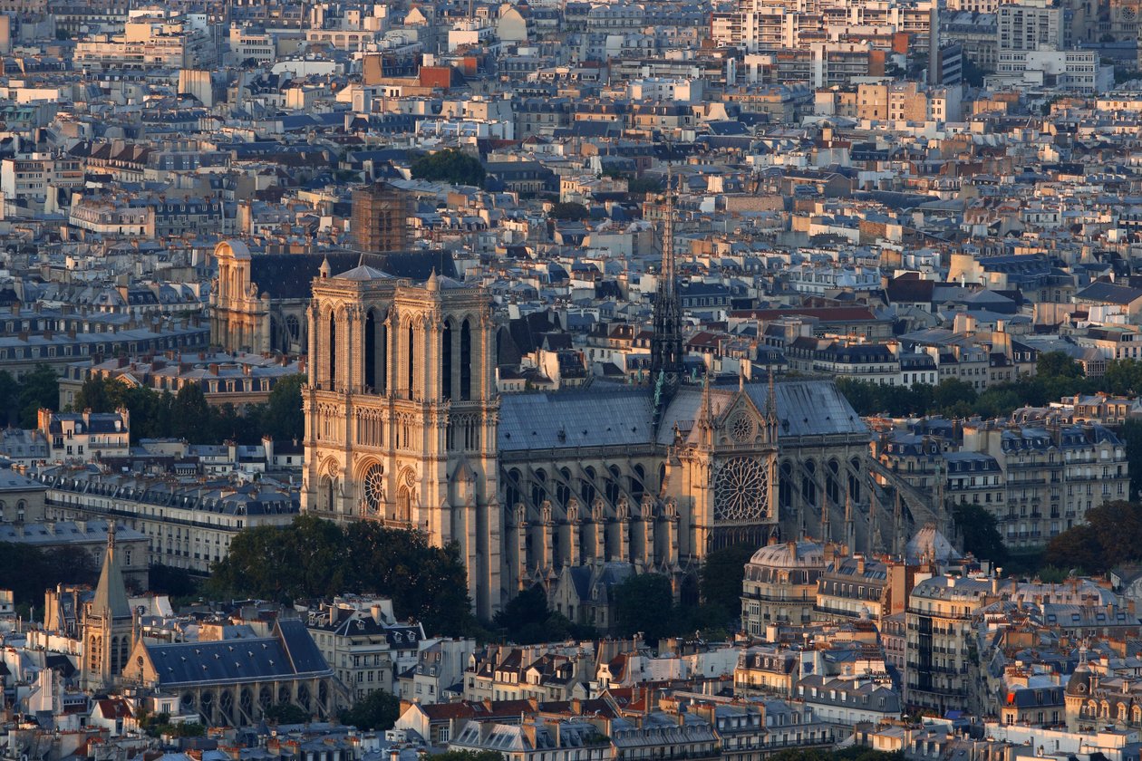Cidade de Paris, Catedral de Notre-Dame de Paris, Paris, França de Unbekannt