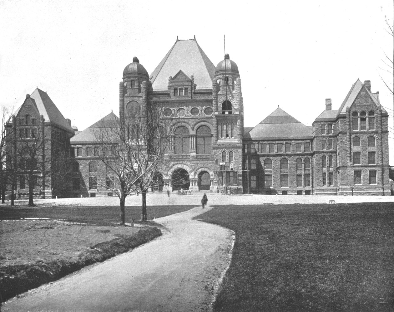 Edifícios do Parlamento, Toronto, Canadá, c1900. de Unbekannt