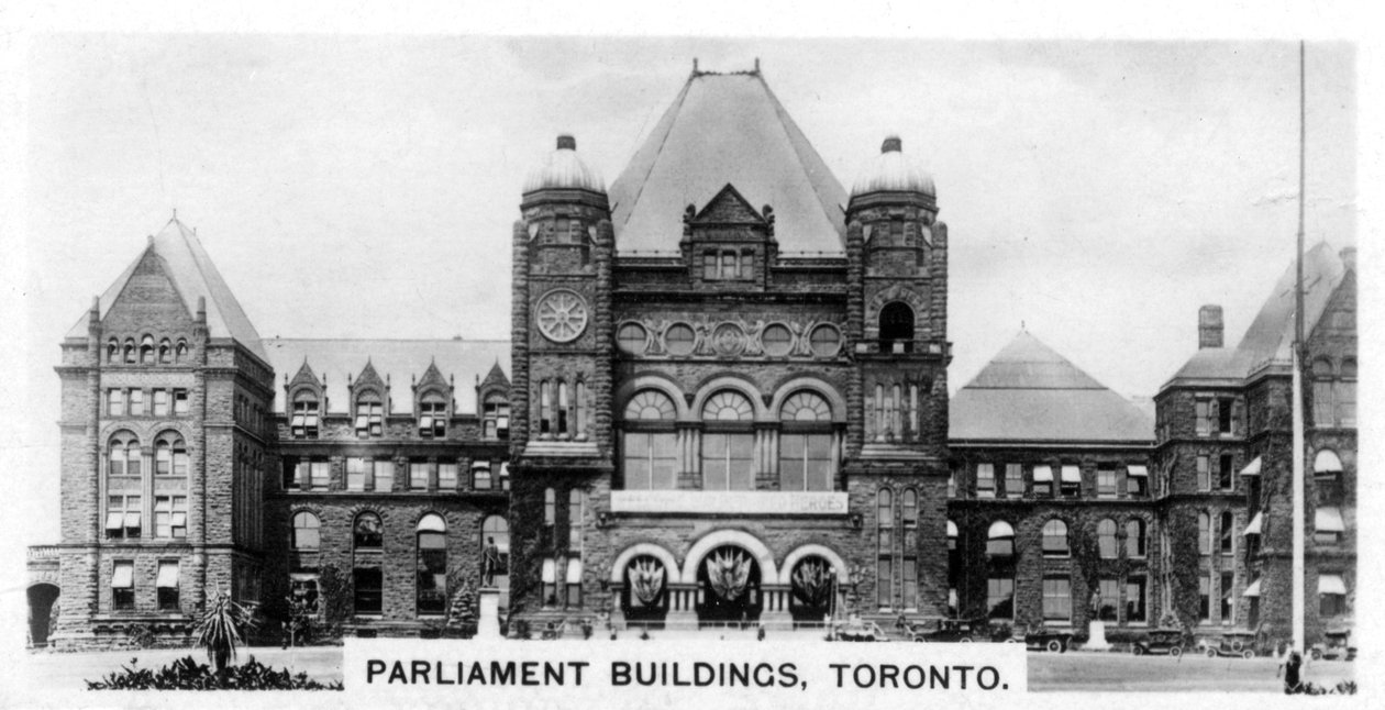 Edifícios do parlamento, toronto, ontário, canadá, c1920s de Unbekannt