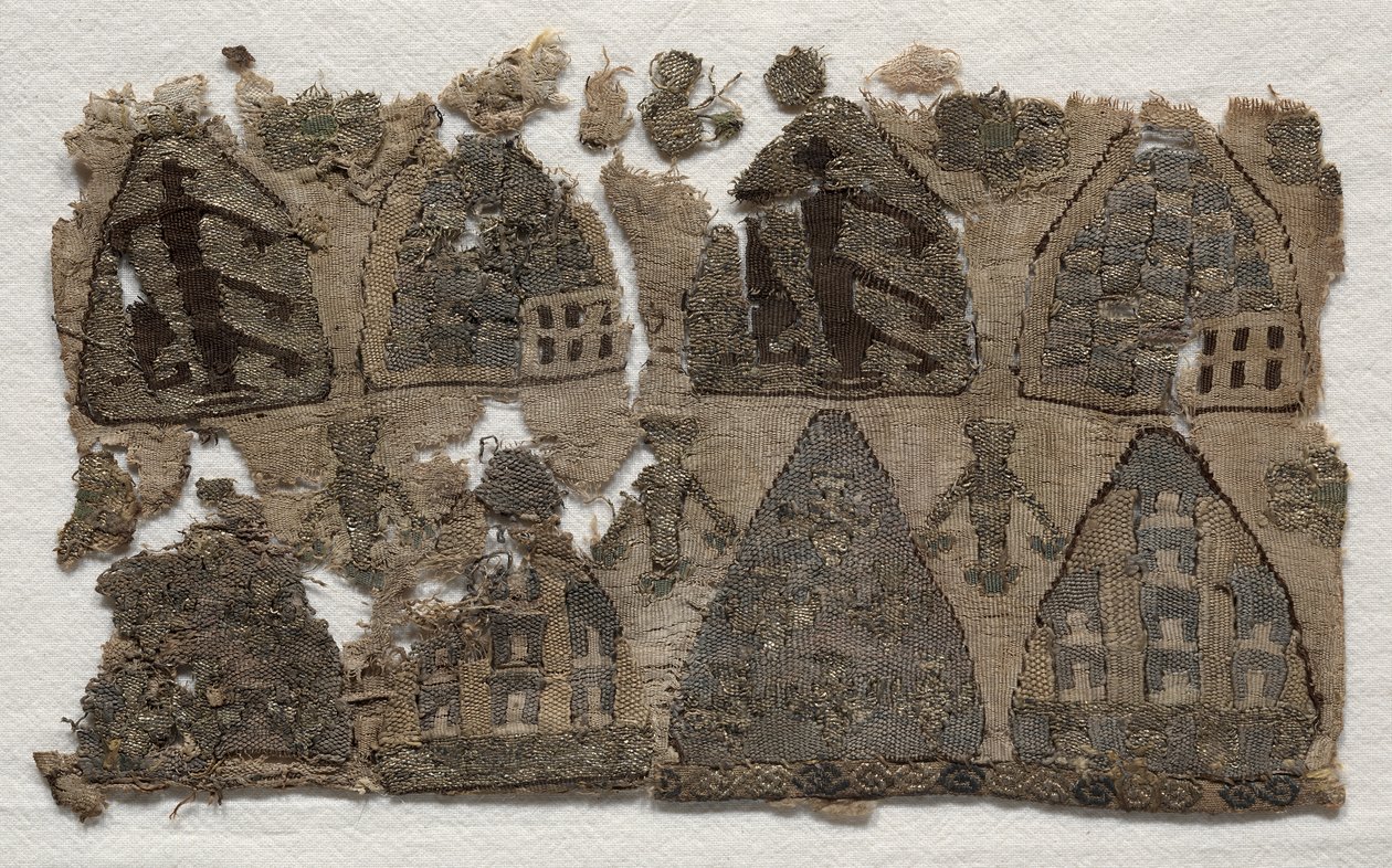 Parte de um saco de relicário, 1250-1299. de Unbekannt