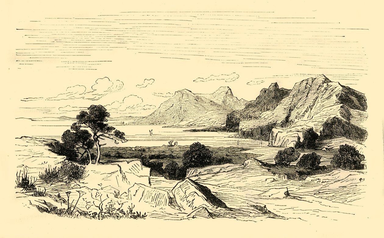 Passagem das Termópilas, 1890. de Unbekannt
