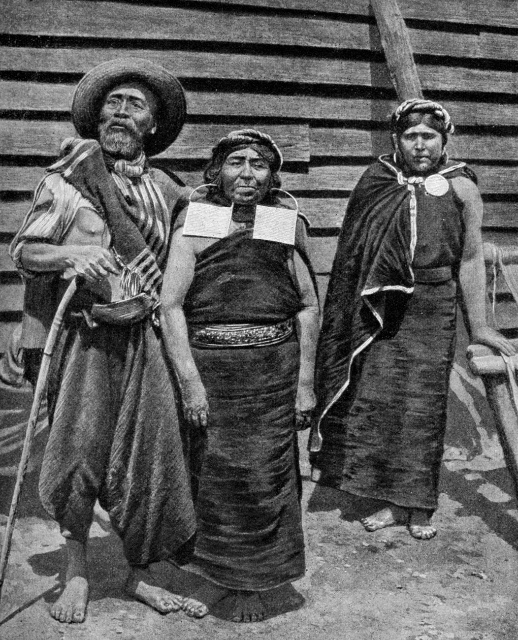 Índios da Patagônia, Argentina, 1922 de Unbekannt