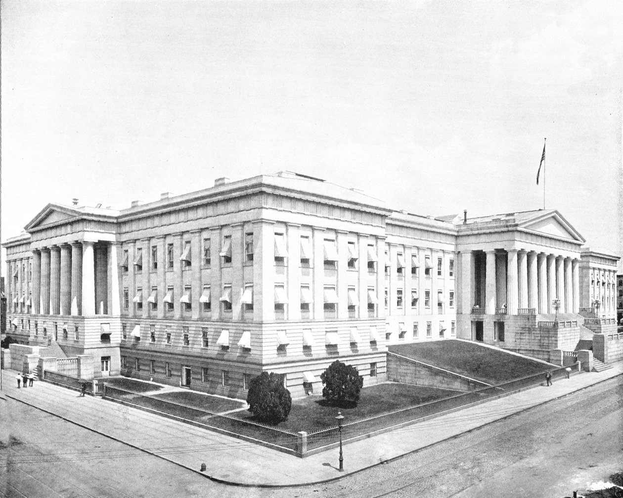 Escritório de Patentes, Washington DC, EUA, c1900. de Unbekannt