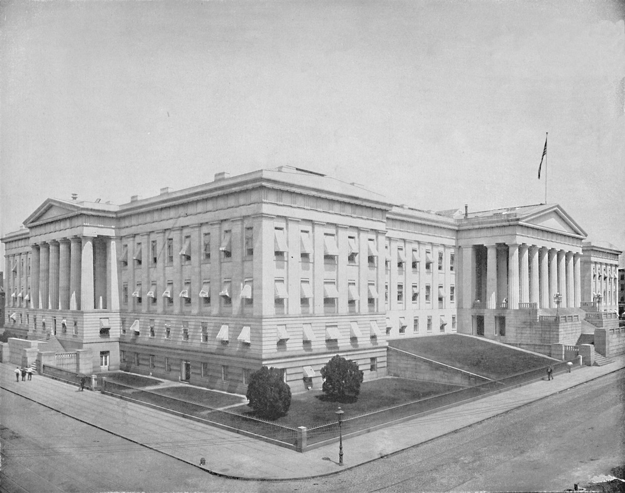 Escritório de Patentes, Washington, c1897. de Unbekannt