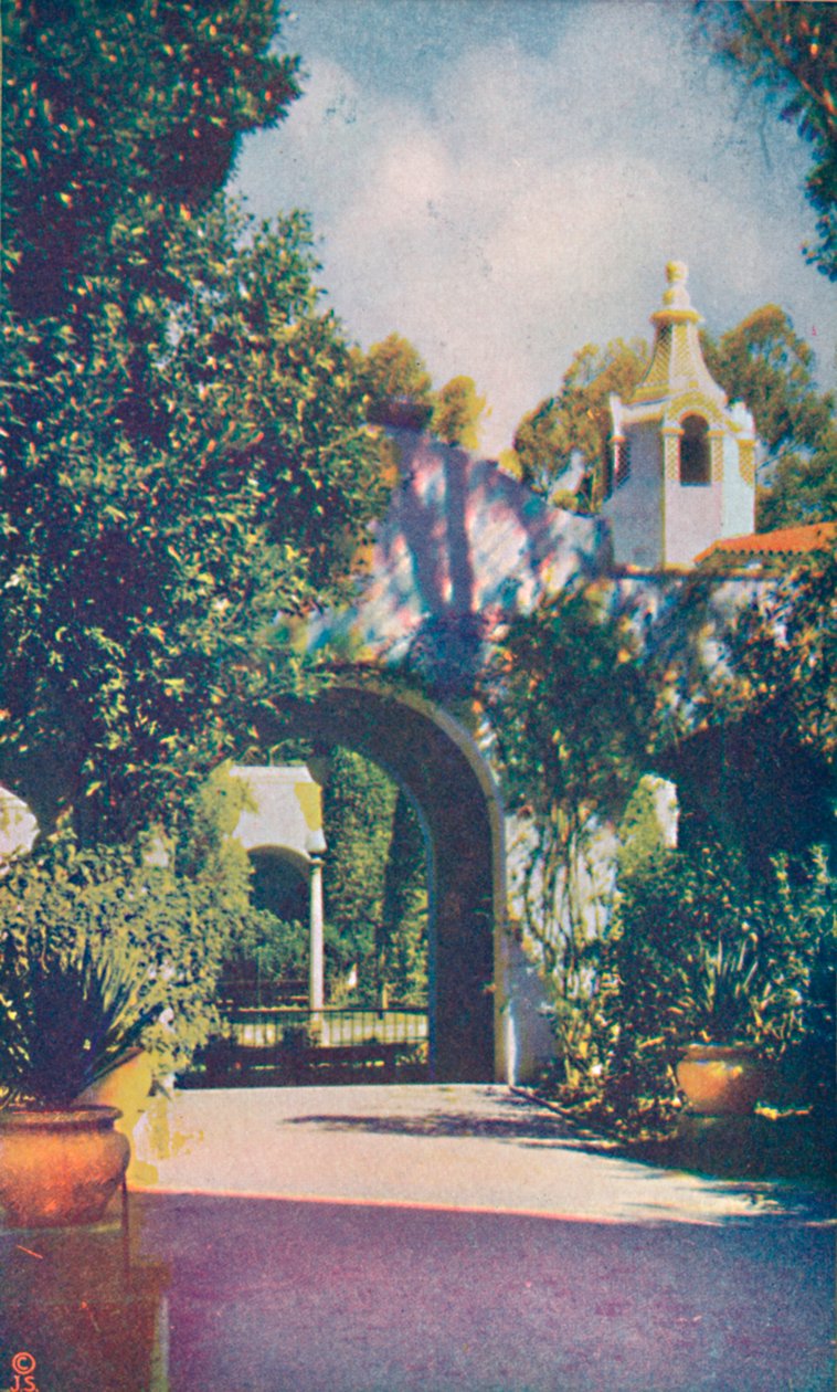 Pátio do Palácio da Fotografia., C1935 de Unbekannt