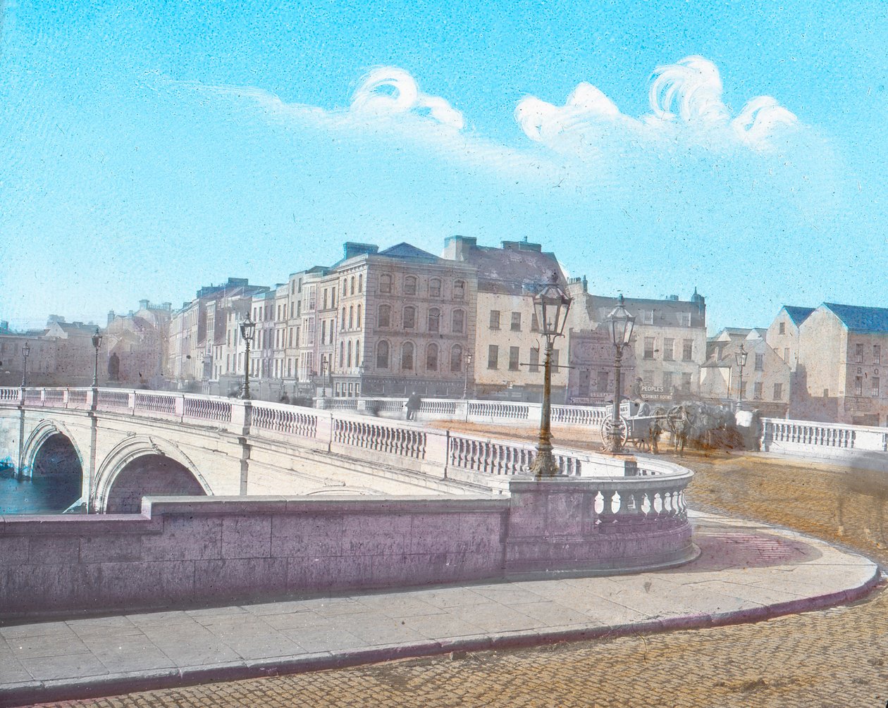 Ponte de Patricks mostrando a estátua do pai Mathews, c1910 de Unbekannt