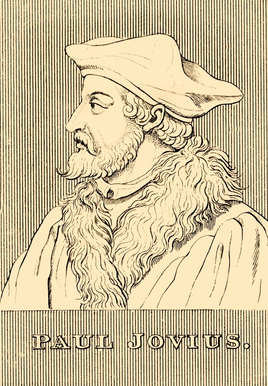 Paul Jovius, 1483-1552, 1830. de Unbekannt