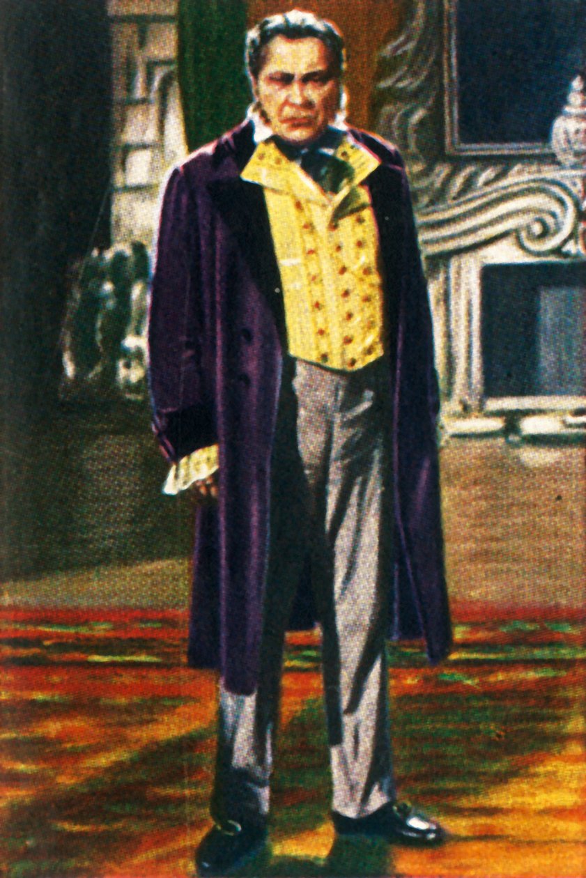 Paul Wegener como fabricante dos anos trinta, c1928. de Unbekannt