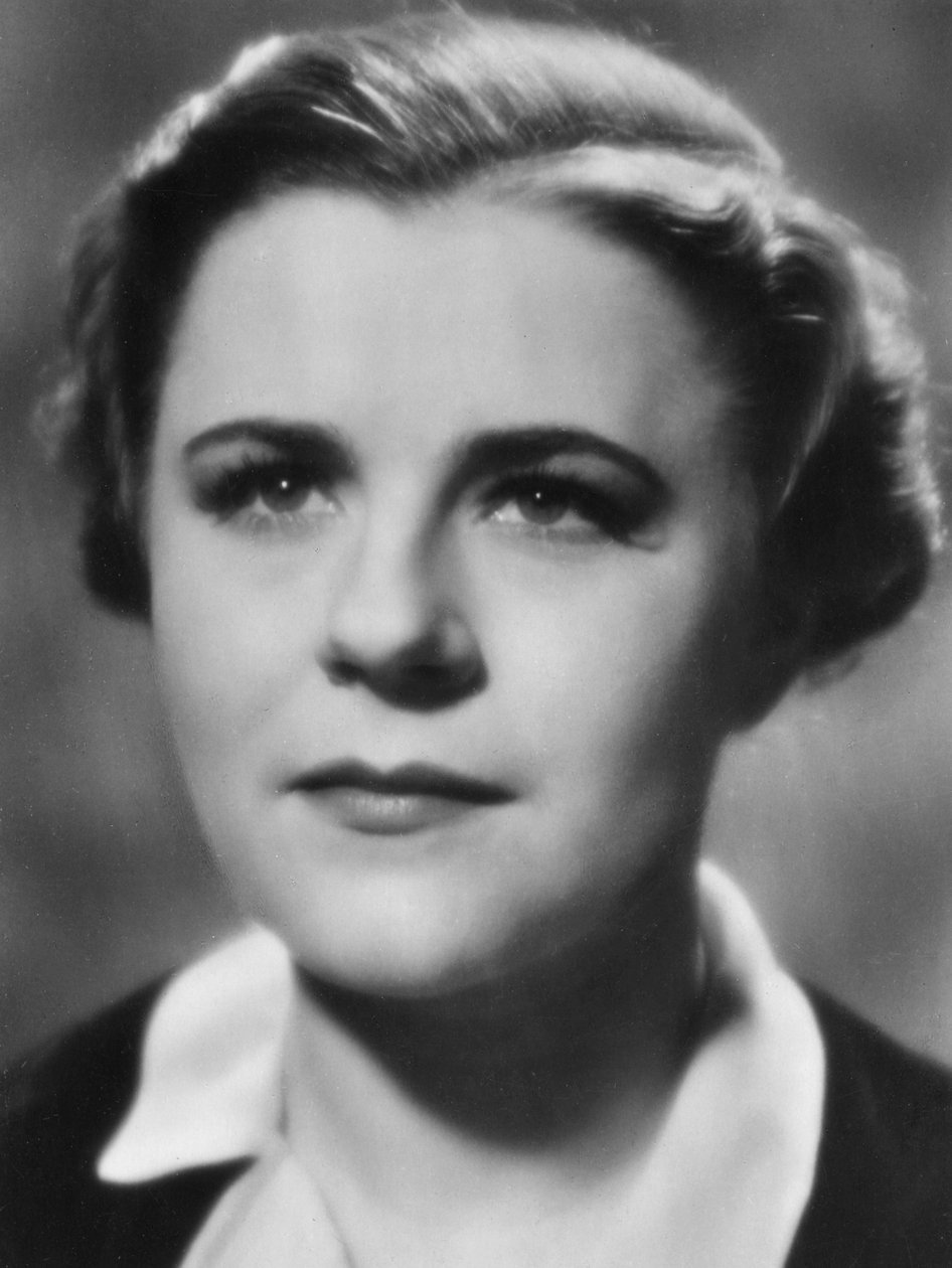 Paula Wessely, atriz e estrela de cinema austríaca, século 20 de Unbekannt