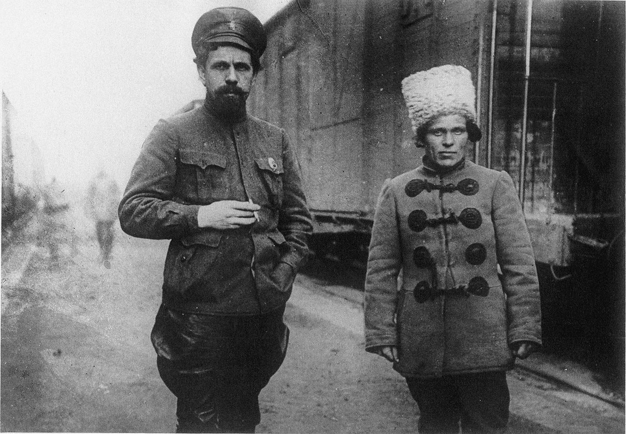 Pavel Dybenko e Nestor Makhno de Unbekannt