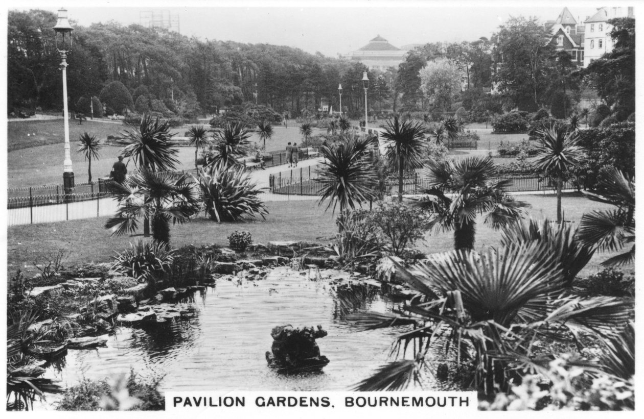 Jardins do pavilhão, Bournemouth, Dorset, 1937 de Unbekannt