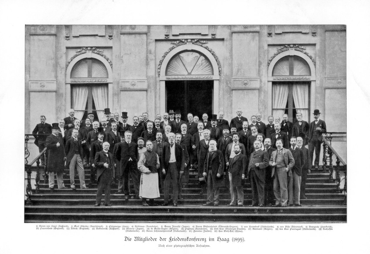 Conferência de Paz em Haia 1899, 1900 de Unbekannt