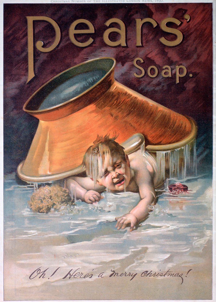 Anúncio de sabão de peras, 1897 de Unbekannt