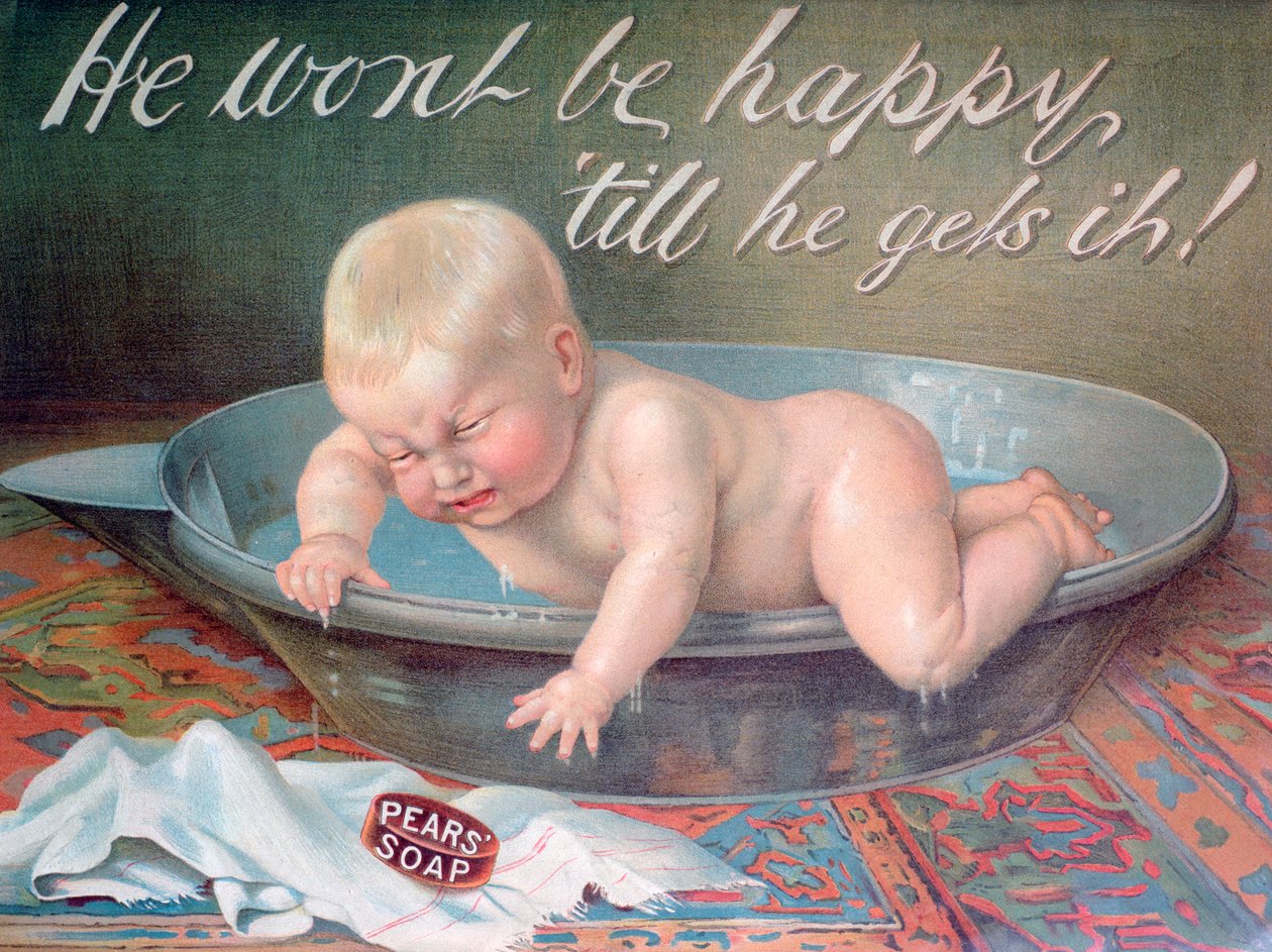 Anúncio de sabão de peras, 1904 de Unbekannt