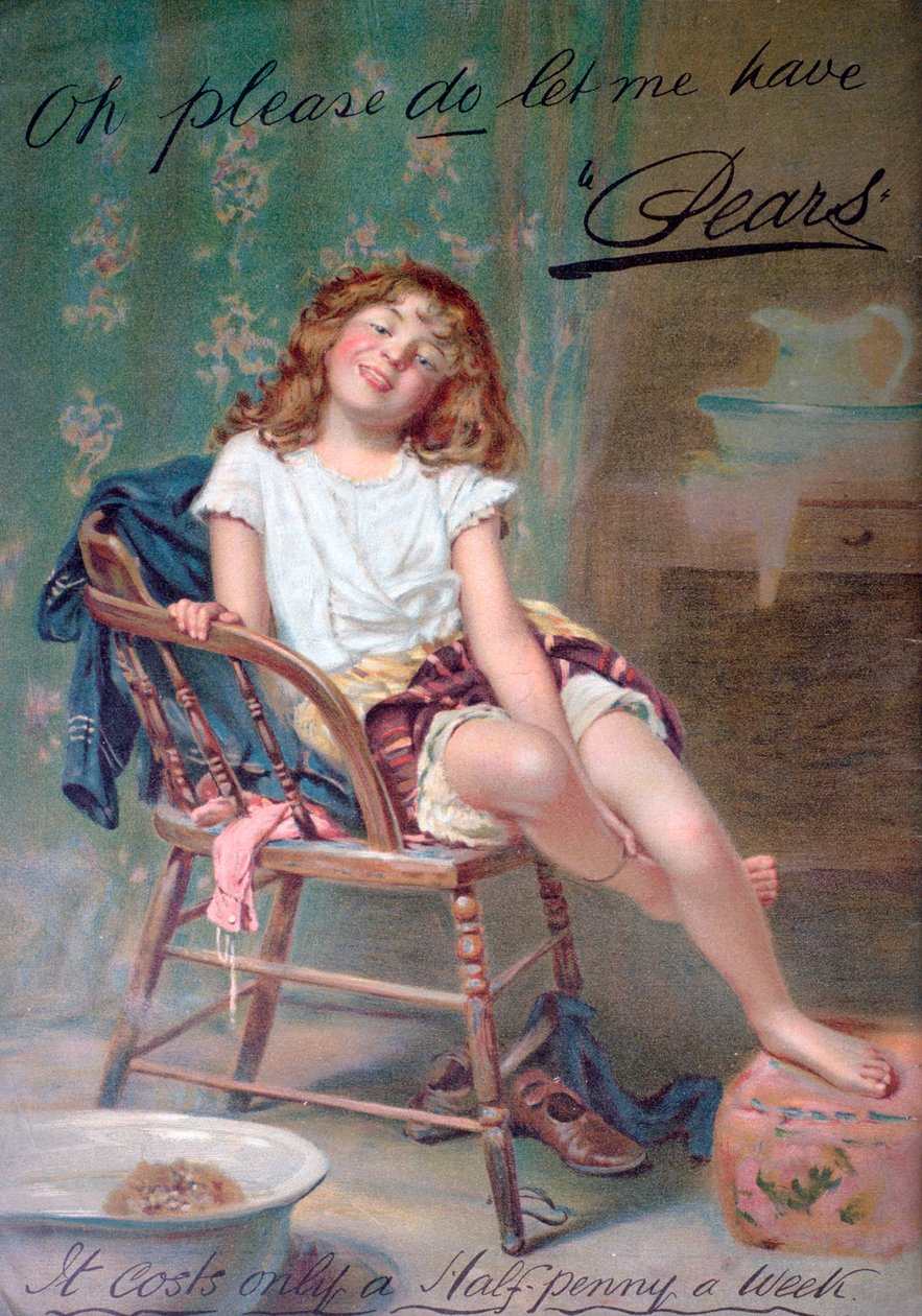 Anúncio de sabão de peras, 1910 de Unbekannt