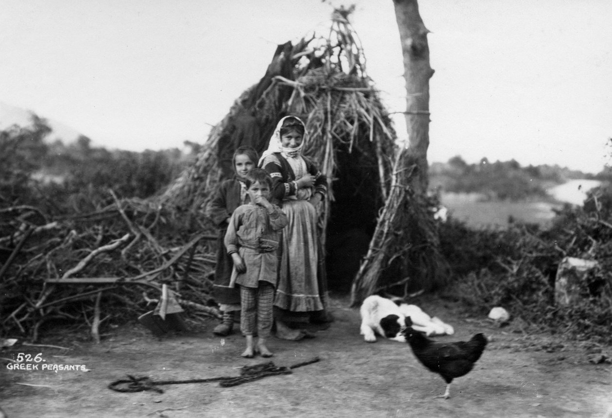 Camponeses, Grécia, c1920s-c1930s de Unbekannt