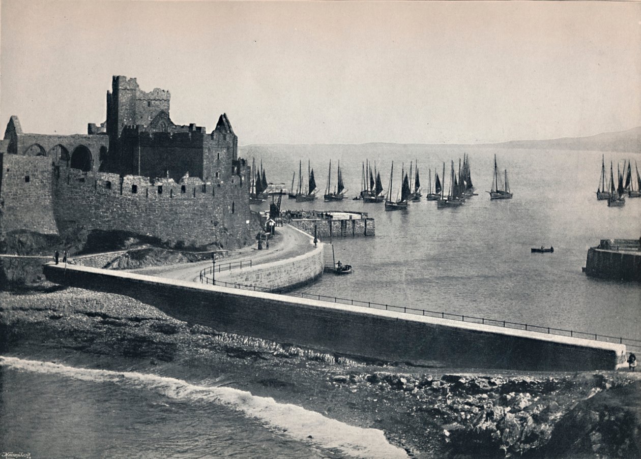 Casca - o velho castelo e porto, 1895 de Unbekannt